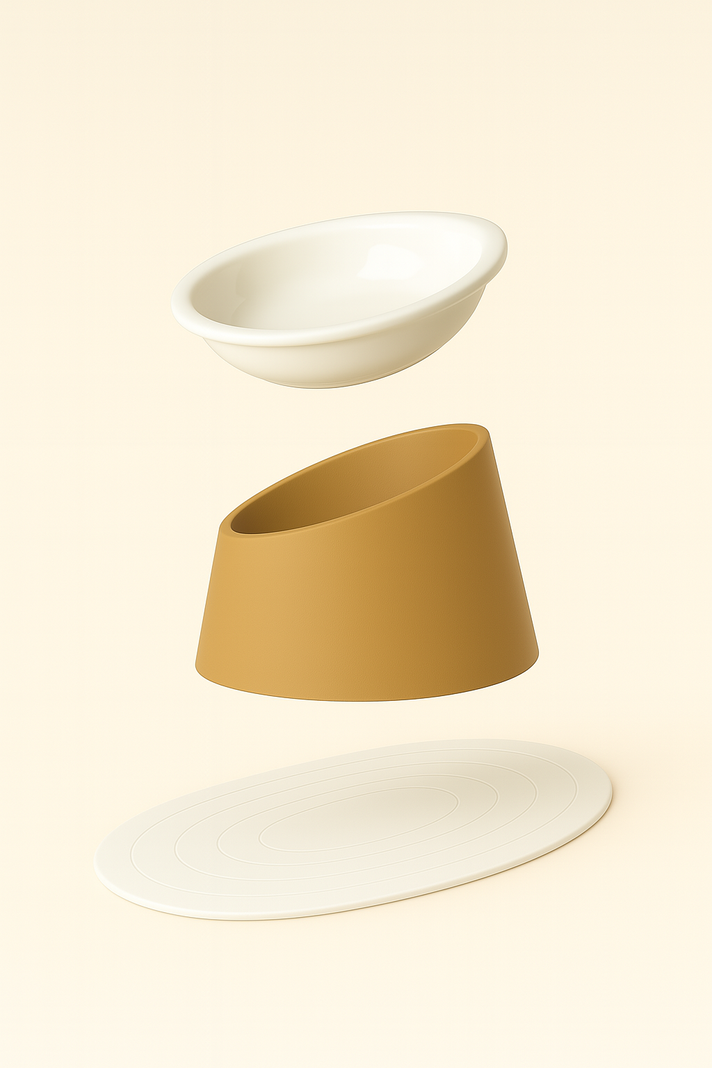 KatHouse™ Elevated Cat Bowl (V2)