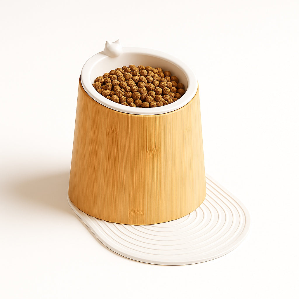 KatHouse™ Elevated Cat Bowl