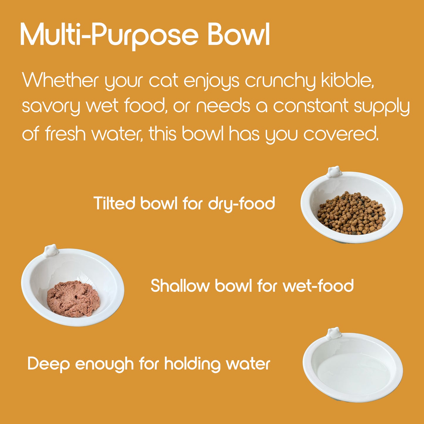 KatHouse™ Elevated Cat Bowl