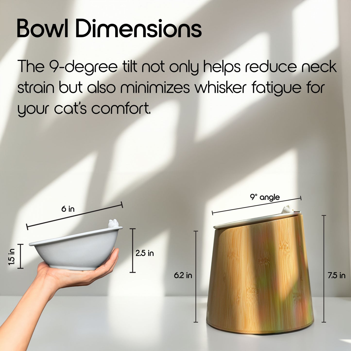 KatHouse™ Elevated Cat Bowl