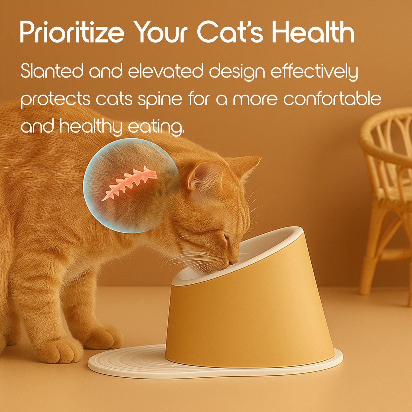 KatHouse™ Elevated Cat Bowl (V2)